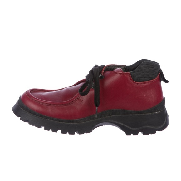 Prada red ankle boots - Picture 4 of 5